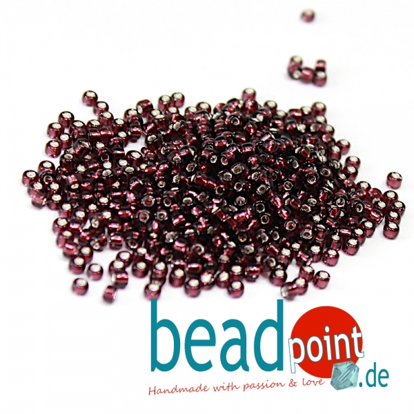 Matsuno Seedbeads 15/0 Silver Lined #59 7,5 gr.