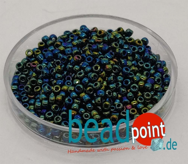 Matsuno Seedbeads 15/0 Transparent Rainbow #748R 100gr.