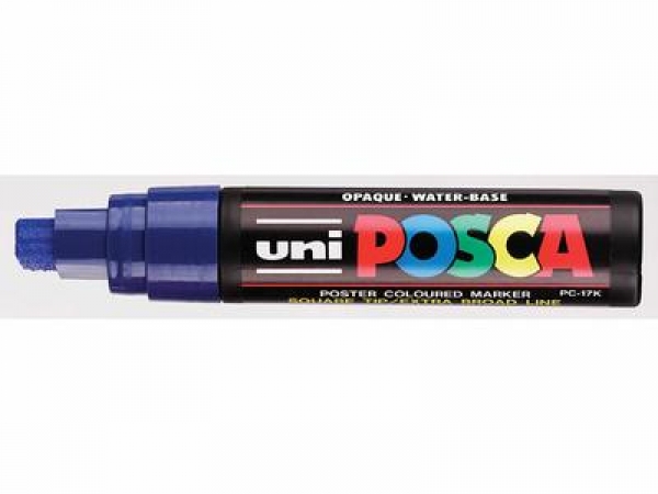 186351 Marker POSCA rechteckige extra-breite Spitze dkblau