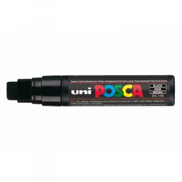 186399 Marker POSCA rechteckige extra-breite Spitze Schwarz