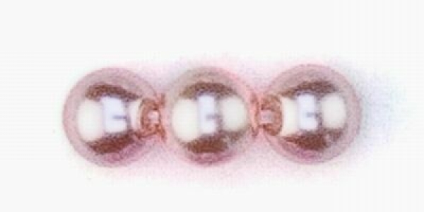 Wachs-Glasperle 10 mm altrosa 20 St.