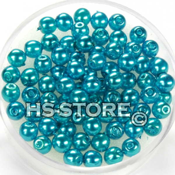Crystal Renaissance Perle 4mm türkis 75St