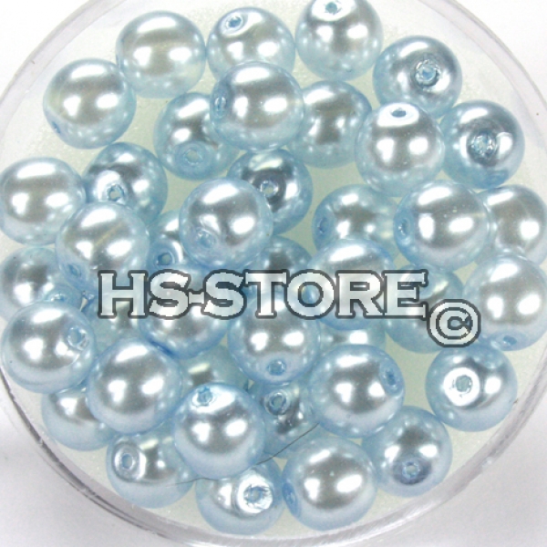 Crystal Renaissance Perle 6mm hellblau 40St
