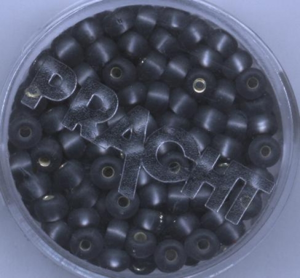 Rocailles silbereinzug grau matt 4,5 mm 17 gr