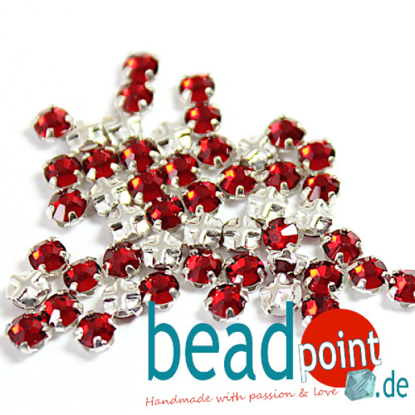 MXM Chaton Rose/Montees SS10 lt. Siam /SL 50 Stück