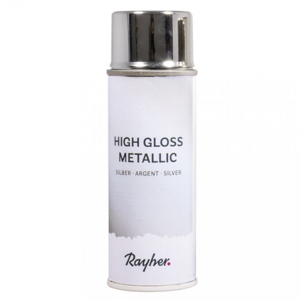 High gloss Metallic Spray, silber, Dose 200ml