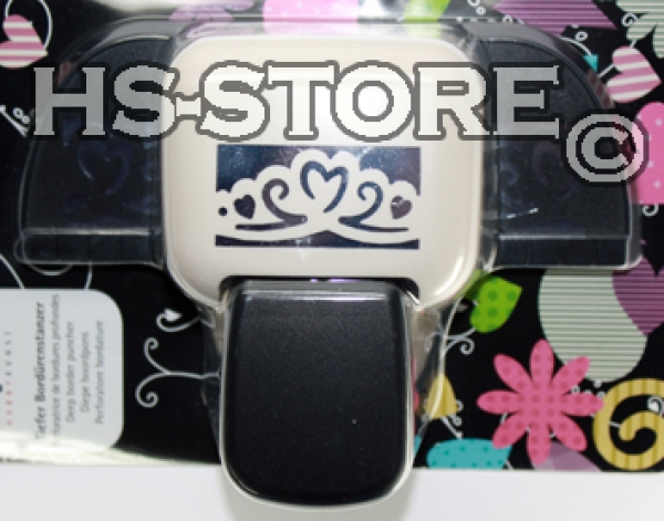 Bordüren-Stanzer - Herz, Geeignet für Karton bis 120-250g/m²