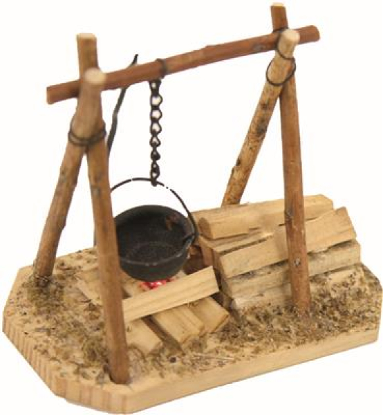 Lagerfeuer,m.Beleu,9,8x5x9cm