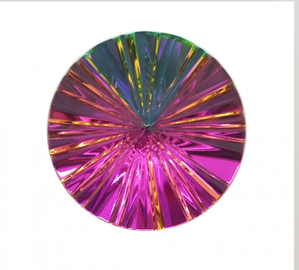 Pyramide Cabochon Kristall iridis 27mm