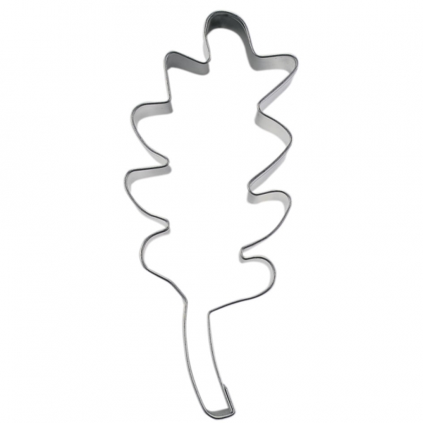 Eichblatt 8 cm Edelstahl Oak leaf 8 cm stainless steel