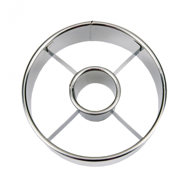 Donut-Cringles 8cm Edelst. Donut-Cringles cutter 8cm