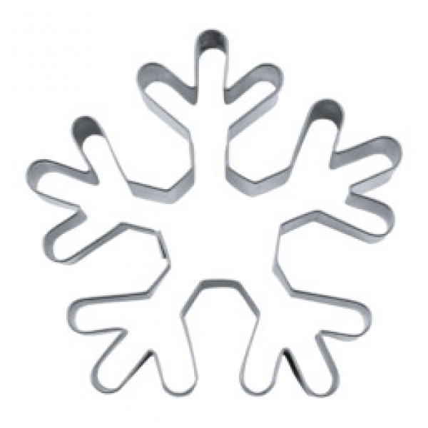 Ausstecher Schneeflocke 6 cm