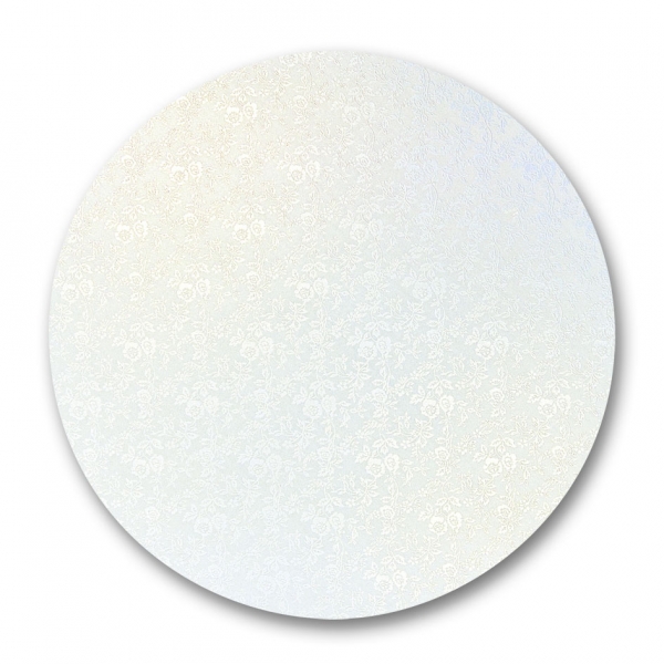 Kuchenplatte 200ø/3mm perlw. Cakeboard 200ø/3mm, pearlwhite