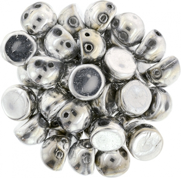 Cabochon 7mm : Silver 20 Stk.