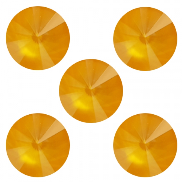 Swarovski Rivoli  Crystal Buttercup S F 14 mm 5 Stück