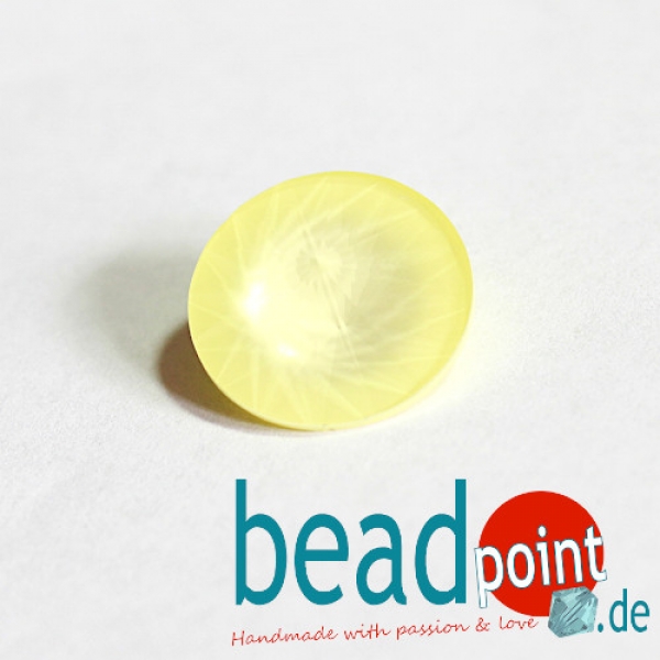 Swarovski Rivoli Crystal Powder Yellow 18 mm 1 Stück