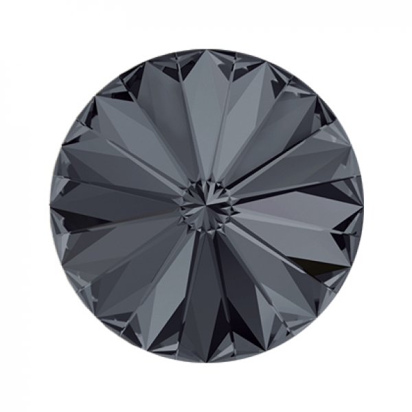 Swarovski Rivoli Crystal Silver Night F 18 mm 1 Stück