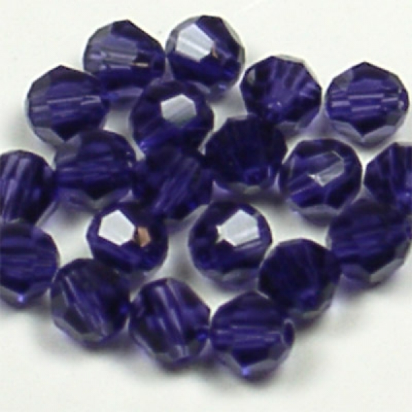 Swarovski Purple Velvet rund 4mm 10 Stück