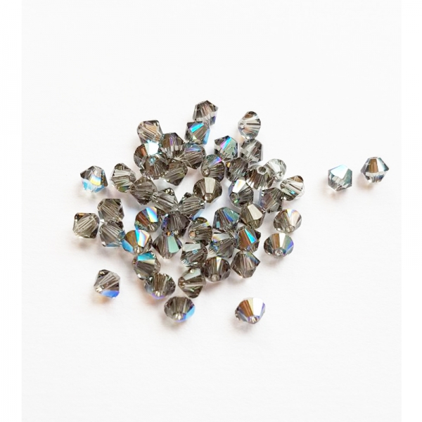 Swarovski Black-Diamond Shimmer 3 mm 50 Stück