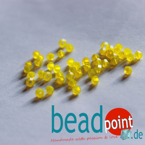 Swarovski Yellow Opal 3mm 50 Stück
