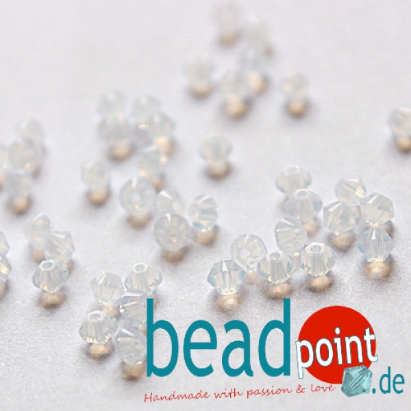 Swarovski White Opal 3mm 50 Stück
