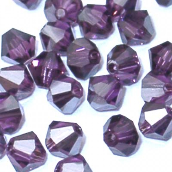Swarovski Amethyst Satin 4 mm 50 Stück