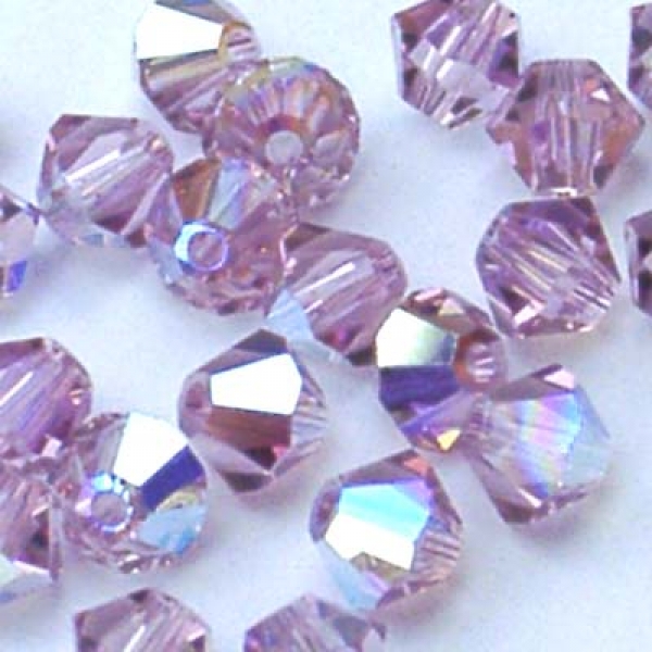 Swarovski Light Amethyst AB 4mm 50 Stück