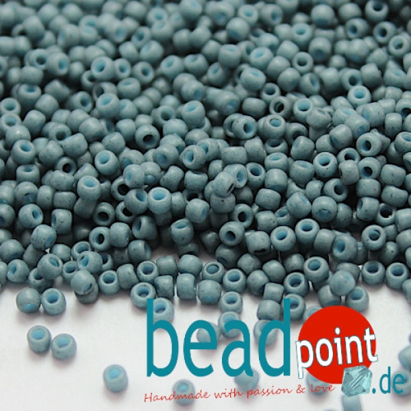 TOHO Roc 11/0 Semi Glazed Blue Turquoise #2605F 12gr