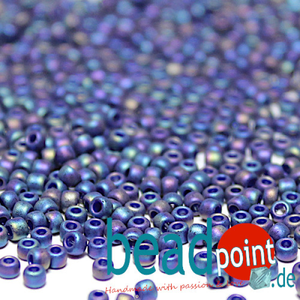 TOHO Roc 11/0 Semi Glazed Rainbow Navy Blue #2637F 12gr