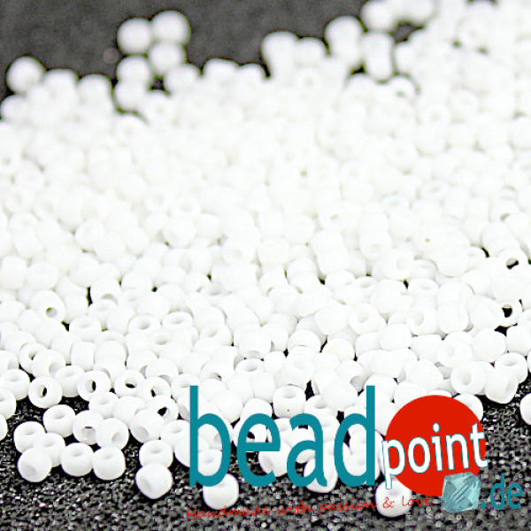 TOHO Roc 11/0 Opaque Frosted White #41F 12gr