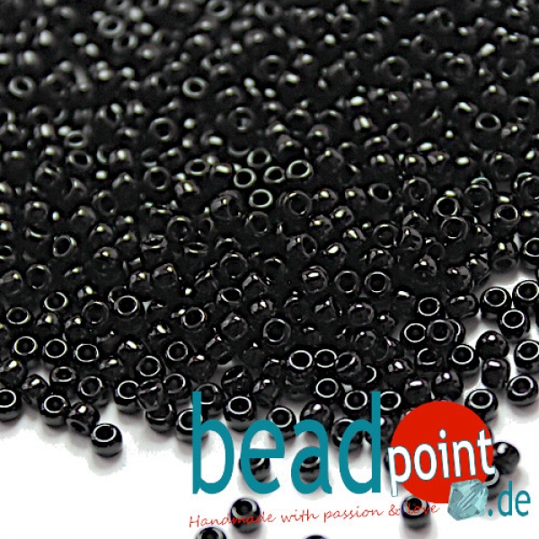 TOHO Roc 11/0 Opaque Jet #49F 12gr