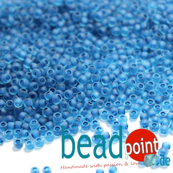 TOHO Roc 11/0 Capri-Lined Frosted Matte Aqua #932FM 12gr