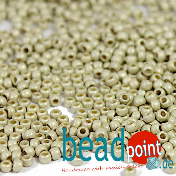 TOHO Roc 11/0 PermaFinish Galv Mat Aluminum #PF558F 12gr
