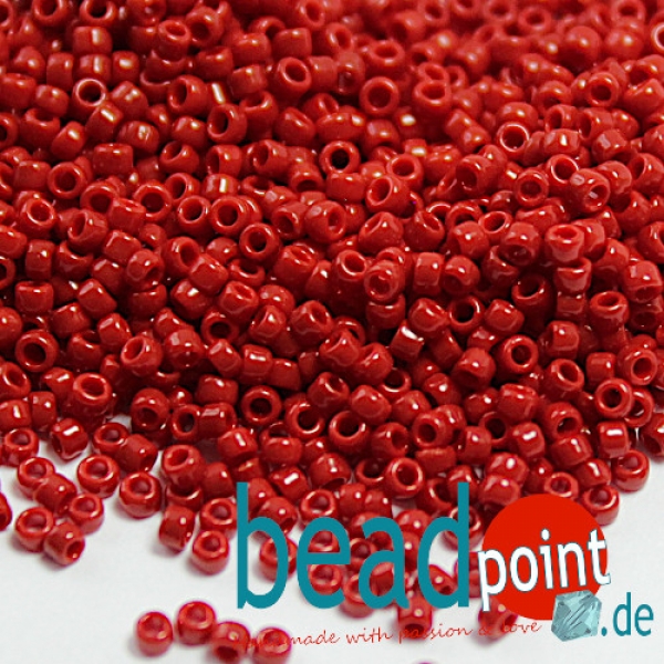 TOHO Roc 15/0 Semi Glazed Dark Red #2609F 8gr