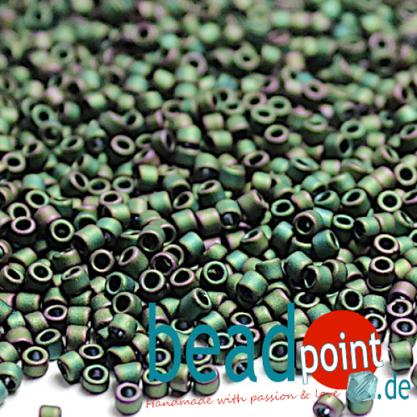 TOHO Roc 15/0 Matte Color Iris Peridot #742 8gr