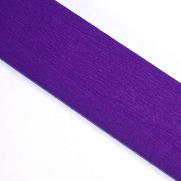 Krepppapier Violett, 250 x 50 cm