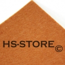 Dicke Filzplatte 30 x 45 cm hellbraun