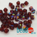 MC Bead 451 Bicone 3mm vivid Siam AB 50 Stück