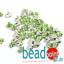 MXM Chaton Rose/Montees SS10 peridot /SL 50 Stück