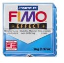 Fimo soft transparent blau 56g