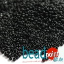 TOHO Roc 11/0 Opaque Frosted Jet  #49F 12gr