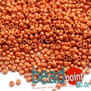 TOHO Roc 15/0 PermaFinish Mat Galv Saffron #PF562F 8gr
